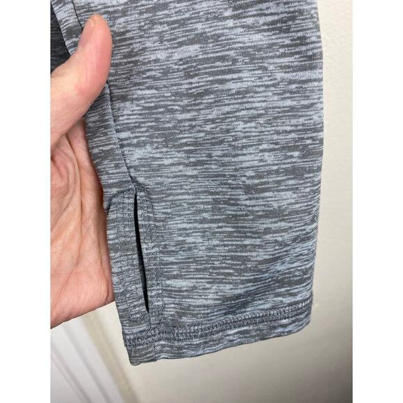 Zella Women's XS Gray Heathered Athletic V-Neck Hoodie - Picture 8 of 8